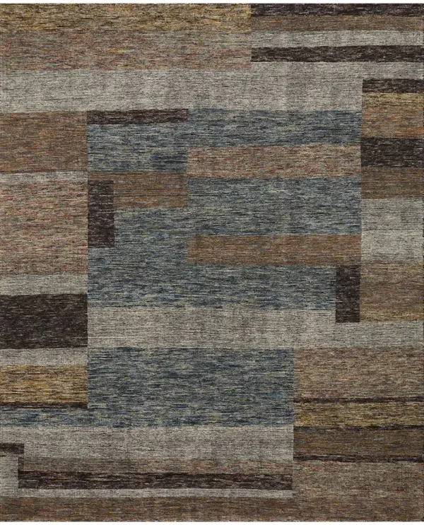 Issey ISY03 Apricot/Multi 6' x 9' Rug