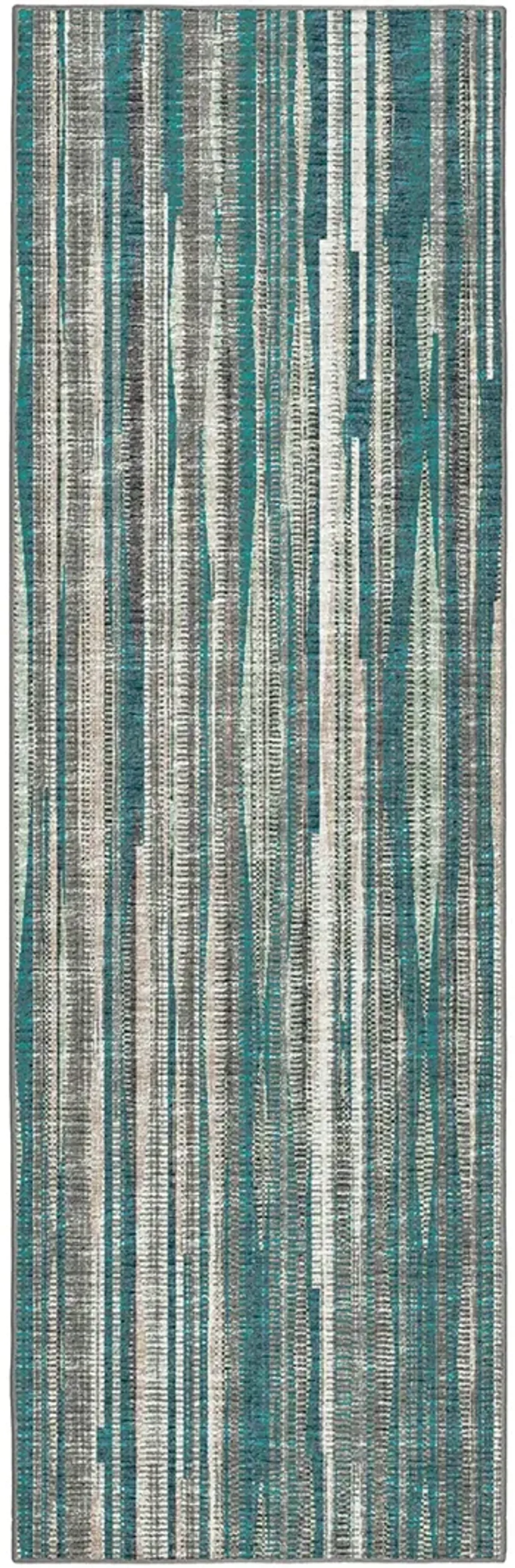 Amador AA1 Teal 2'6" x 8' Rug