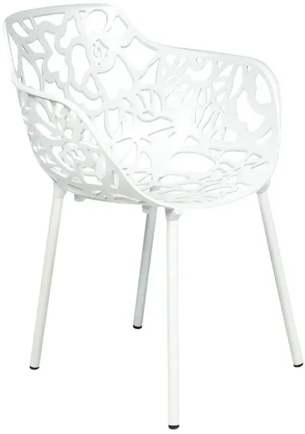 LeisureMod Modern Devon Aluminum Armchair