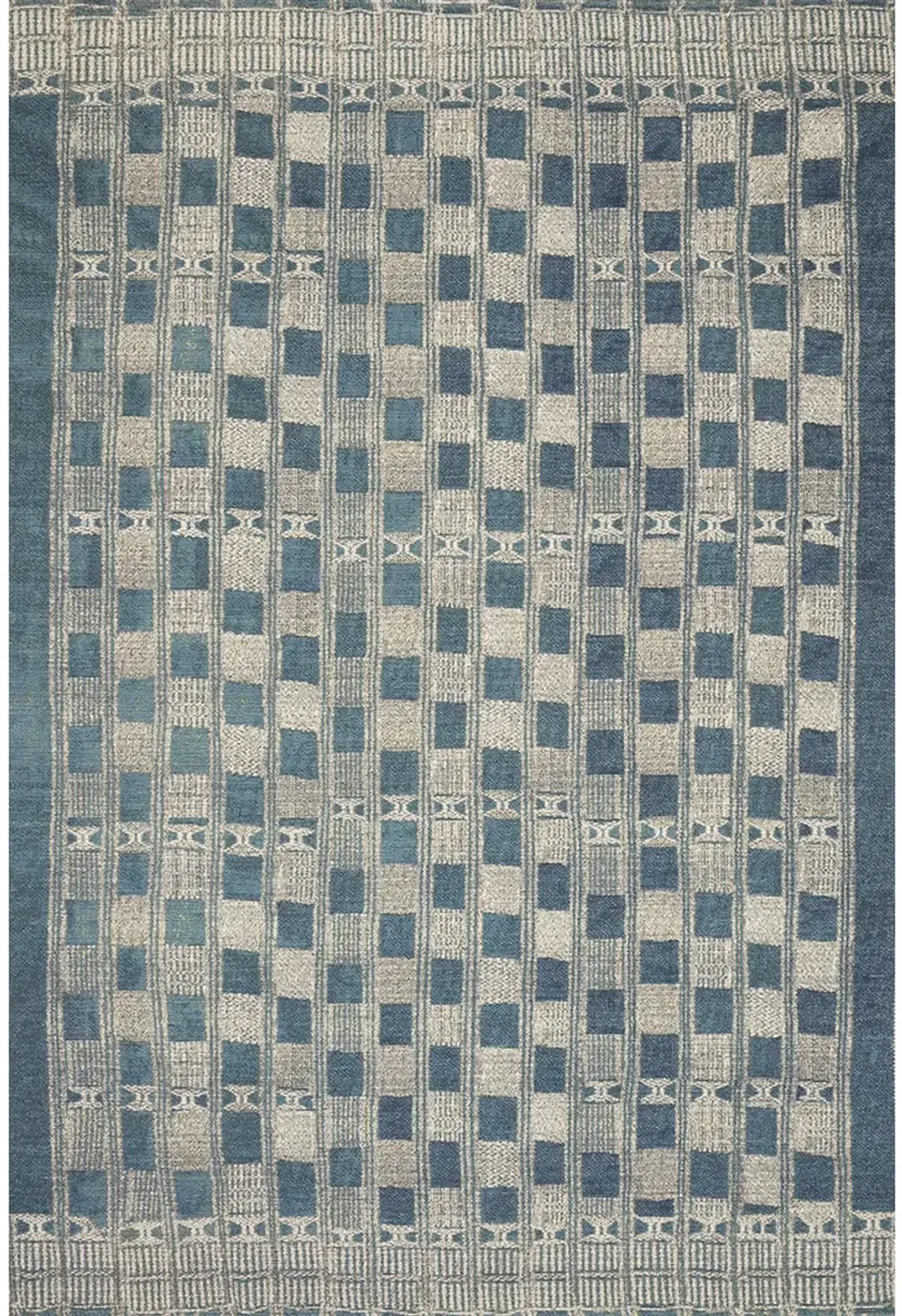 Mika Blue/Ivory 10'6" x 13'9" Rug