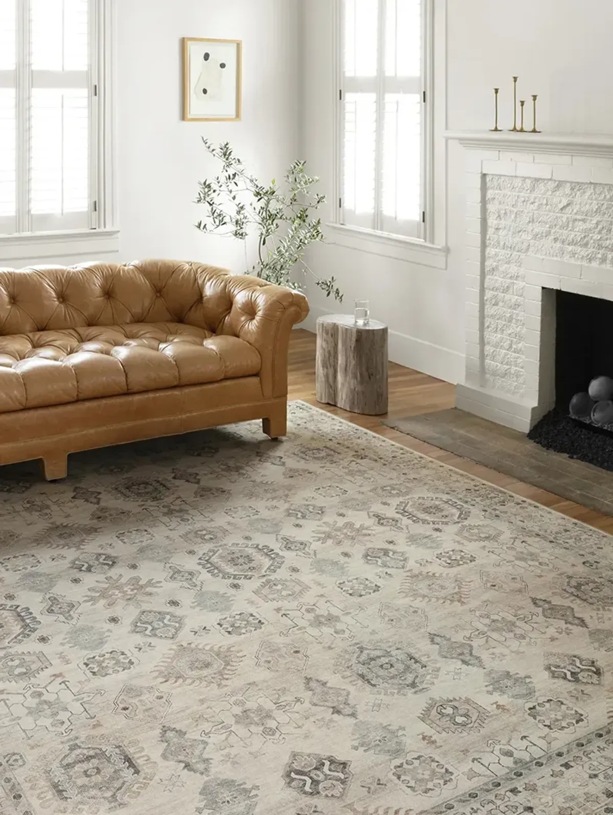 Hathaway HTH04 Beige/Multi 9' x 12' Rug by Loloi II