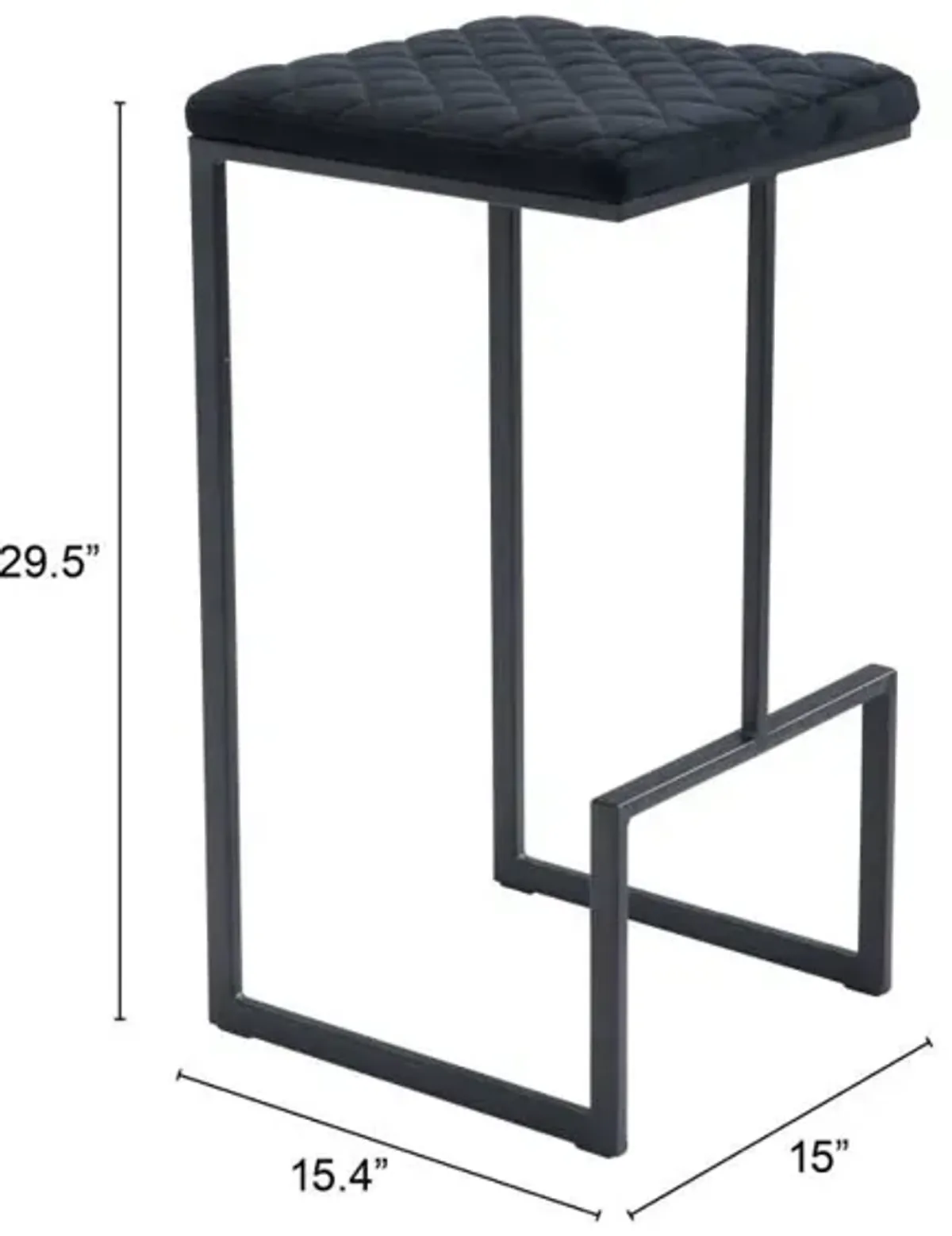 Element Barstool Black