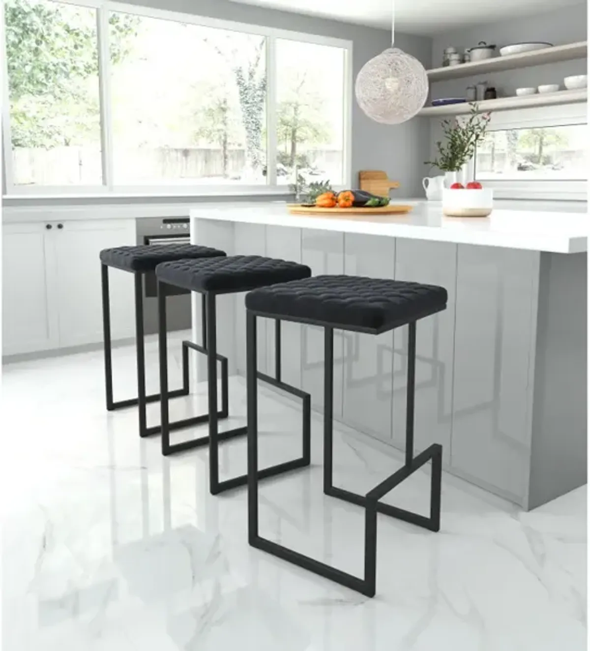 Element Barstool Black