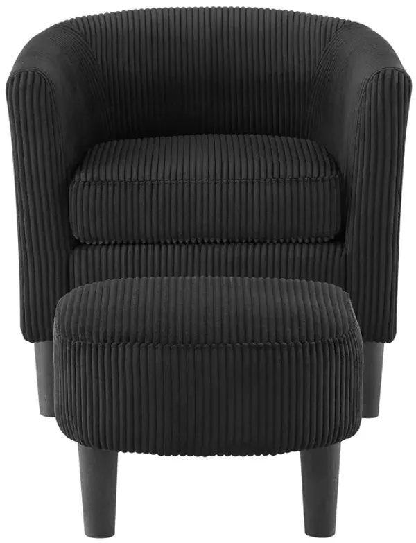 Streamdale Supreme Comfort and Style Mid-Century Modern Armchair and Ottoman