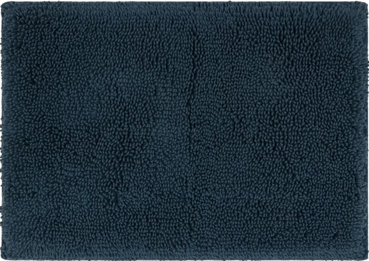 Classic Cotton Ii Twilight 1' 9" x 2' 10" Bath Mat