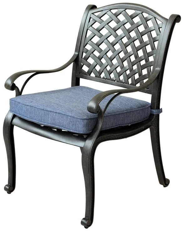 Cast Aluminum Dining Arm Chair