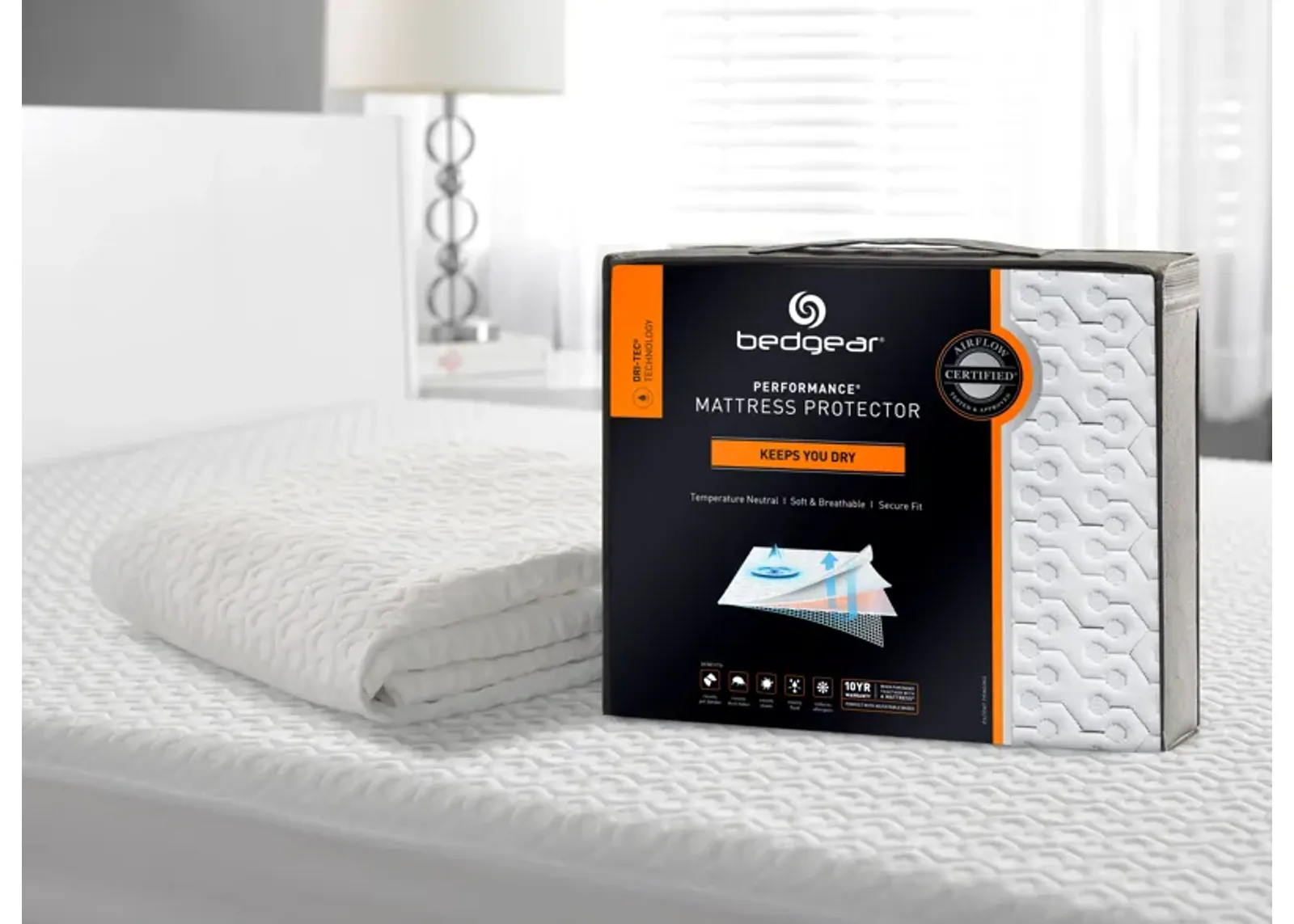 Dri-Tec Technology Performance Twin XL Mattress Protector