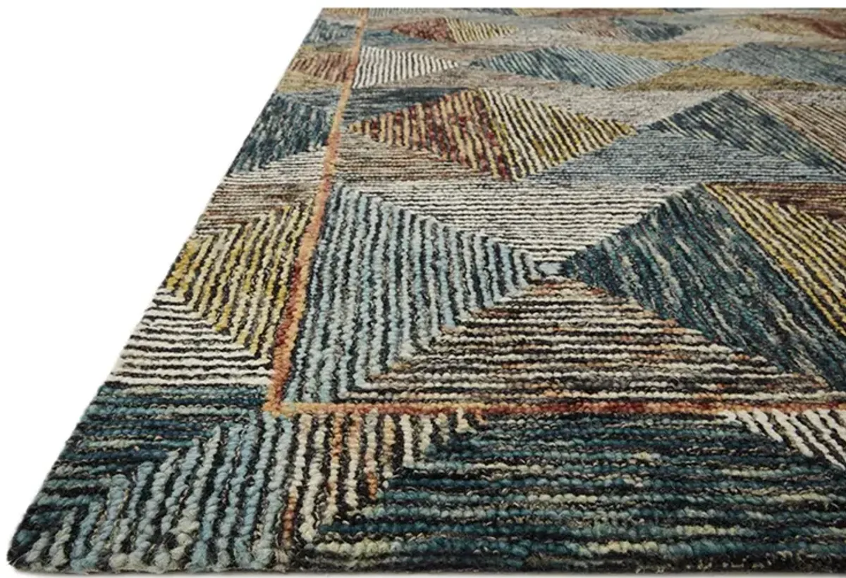 Spectrum SPE01 Lagoon/Spice 5' x 7'6" Rug