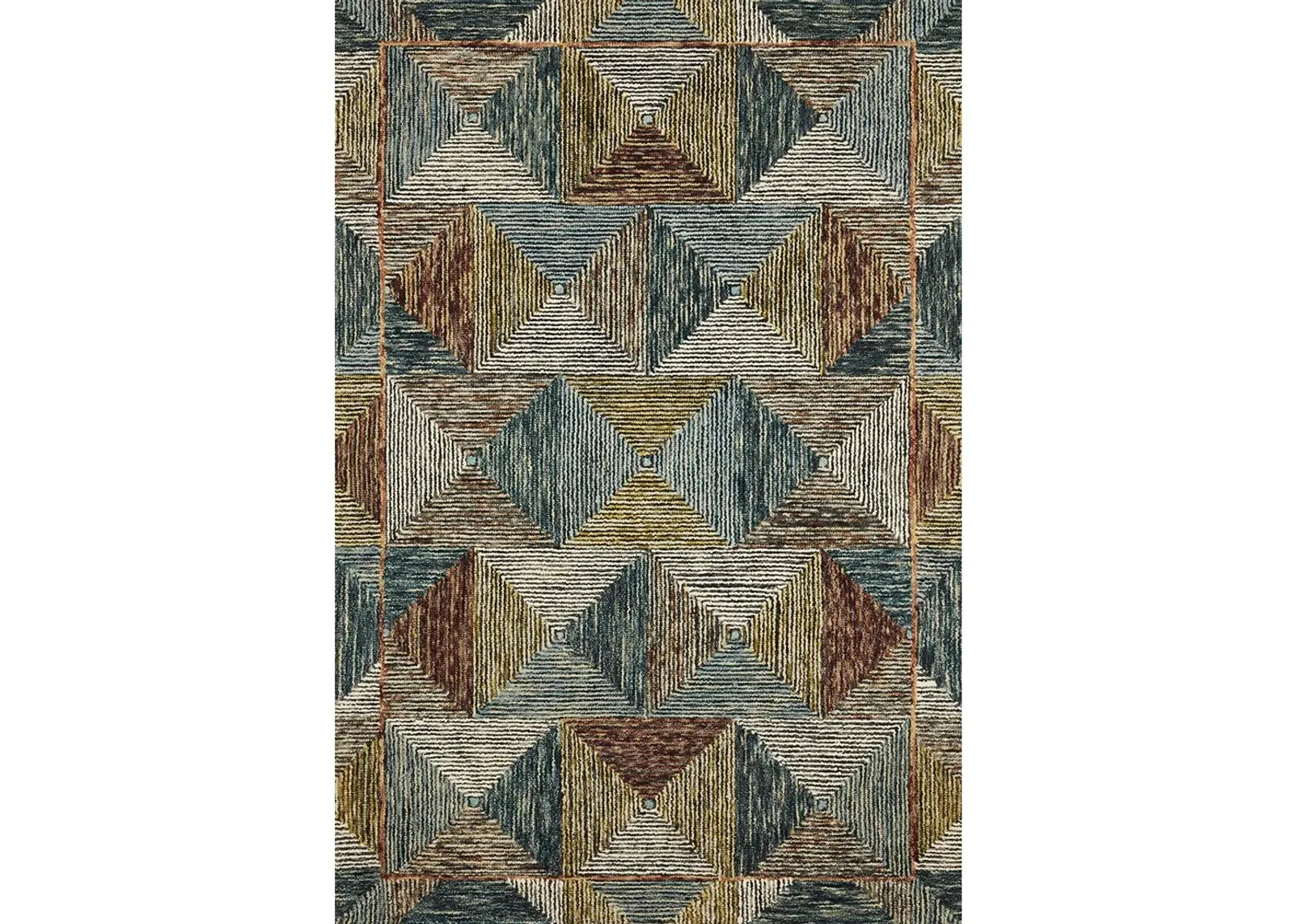 Spectrum SPE01 Lagoon/Spice 5' x 7'6" Rug