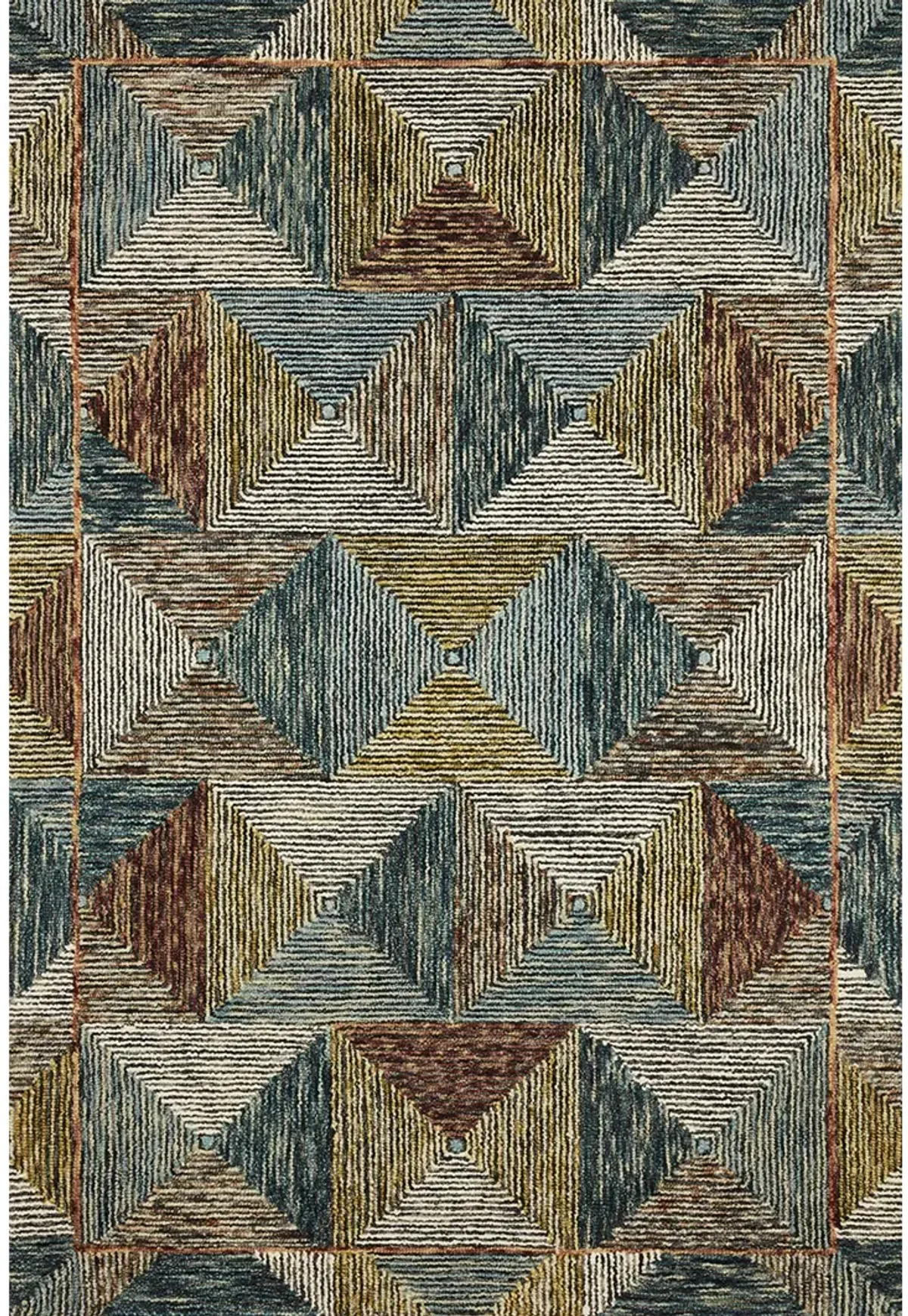 Spectrum SPE01 Lagoon/Spice 5' x 7'6" Rug