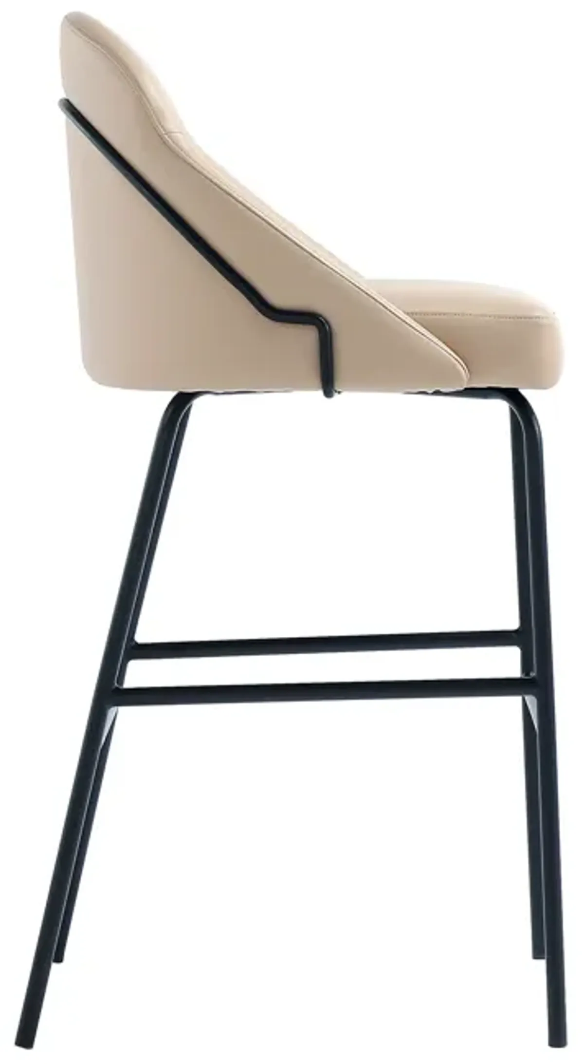 Gracie Barstool in Tan and Black