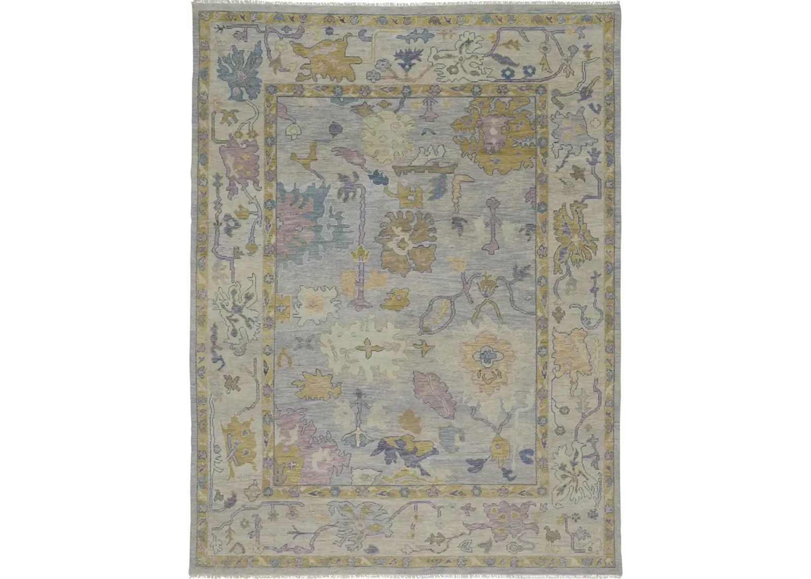 Karina 6791F Gray/Purple/Gold 7'9" x 9'9" Rug