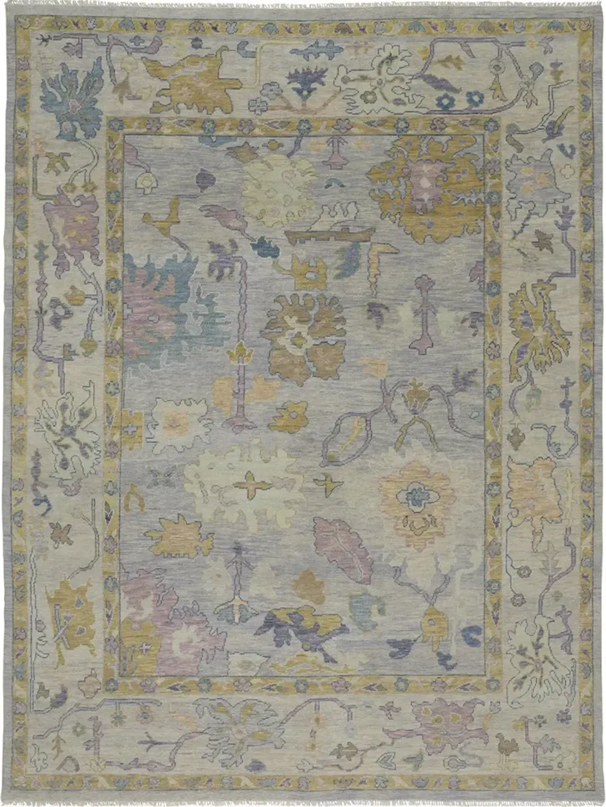 Karina 6791F Gray/Purple/Gold 7'9" x 9'9" Rug