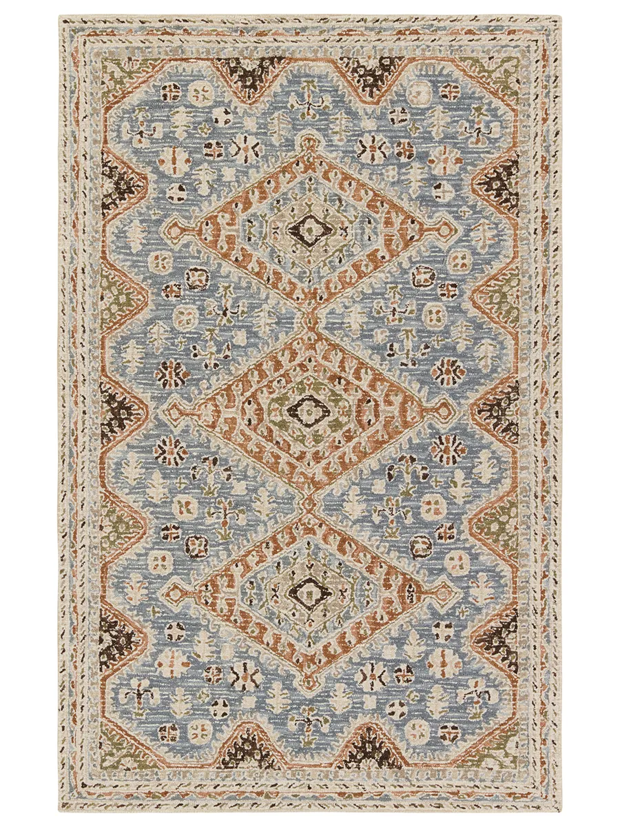 Cardamom Zascha Blue 8' x 10' Rug