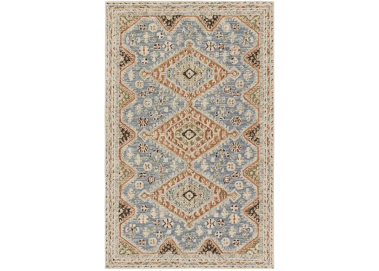 Cardamom Zascha Blue 8' x 10' Rug