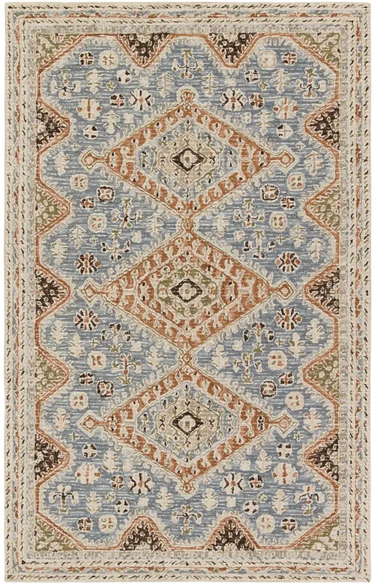 Cardamom Zascha Blue 8' x 10' Rug