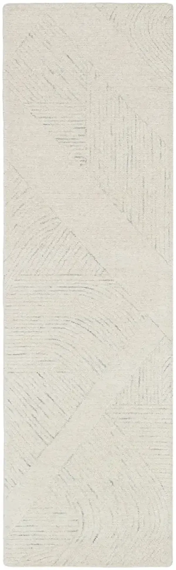 Pure Patterns PRN01 Ivory 2'3" x 7'6" Rug