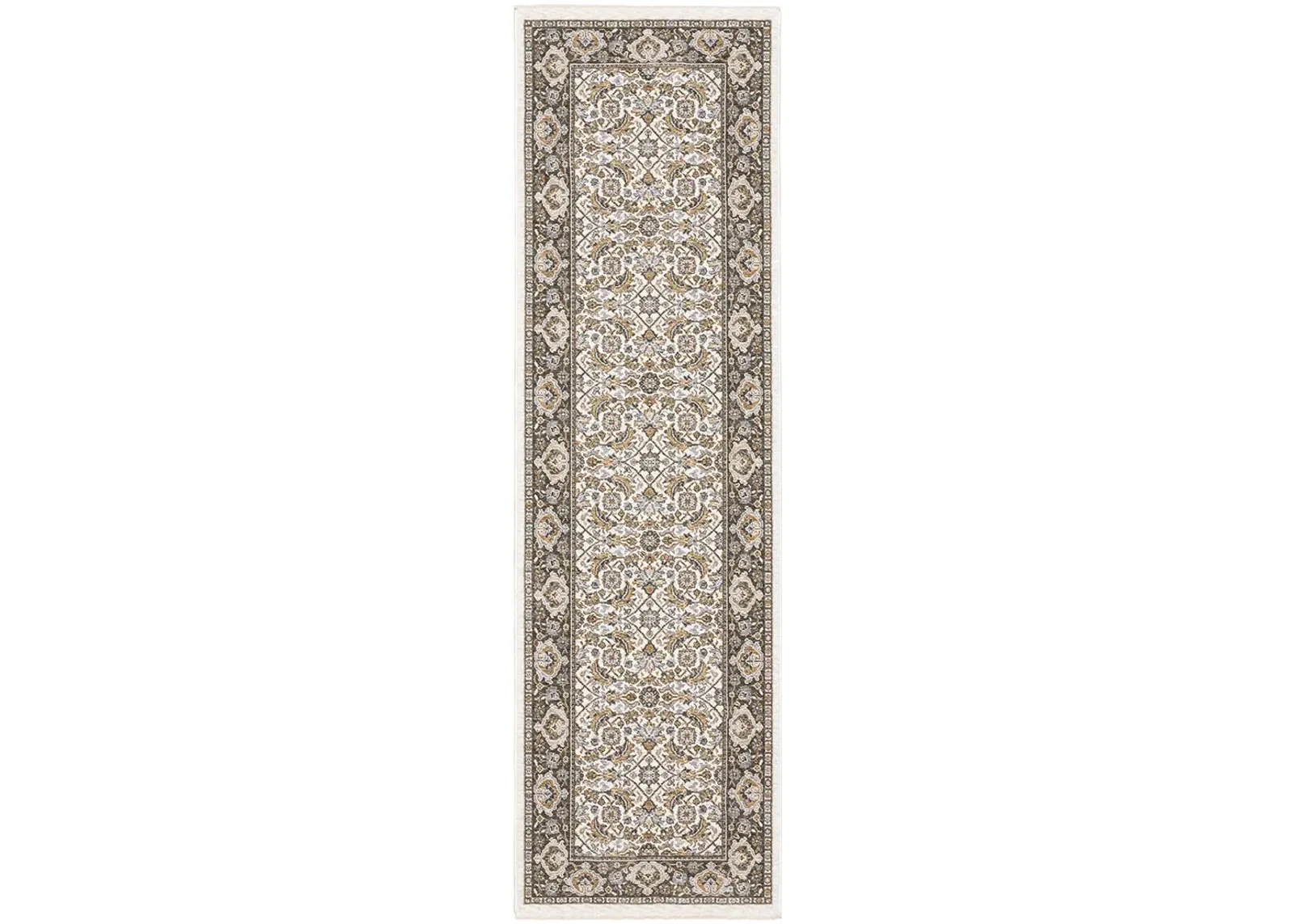 Maharaja 2'3" x 7'6" Ivory Rug