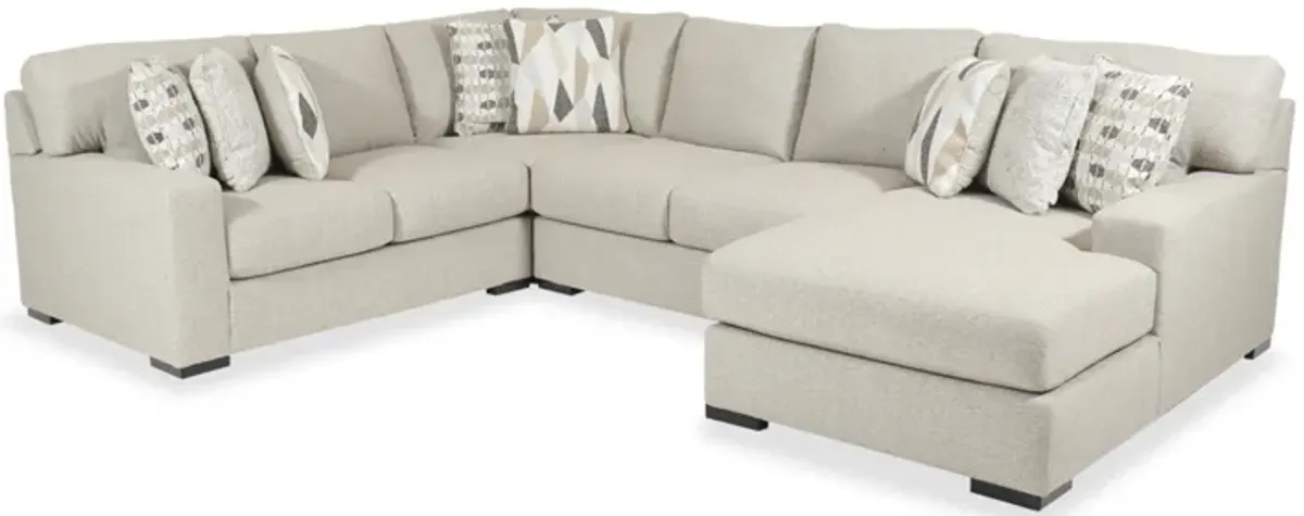 Laurelgrove 4-Piece Sectional with Chaise