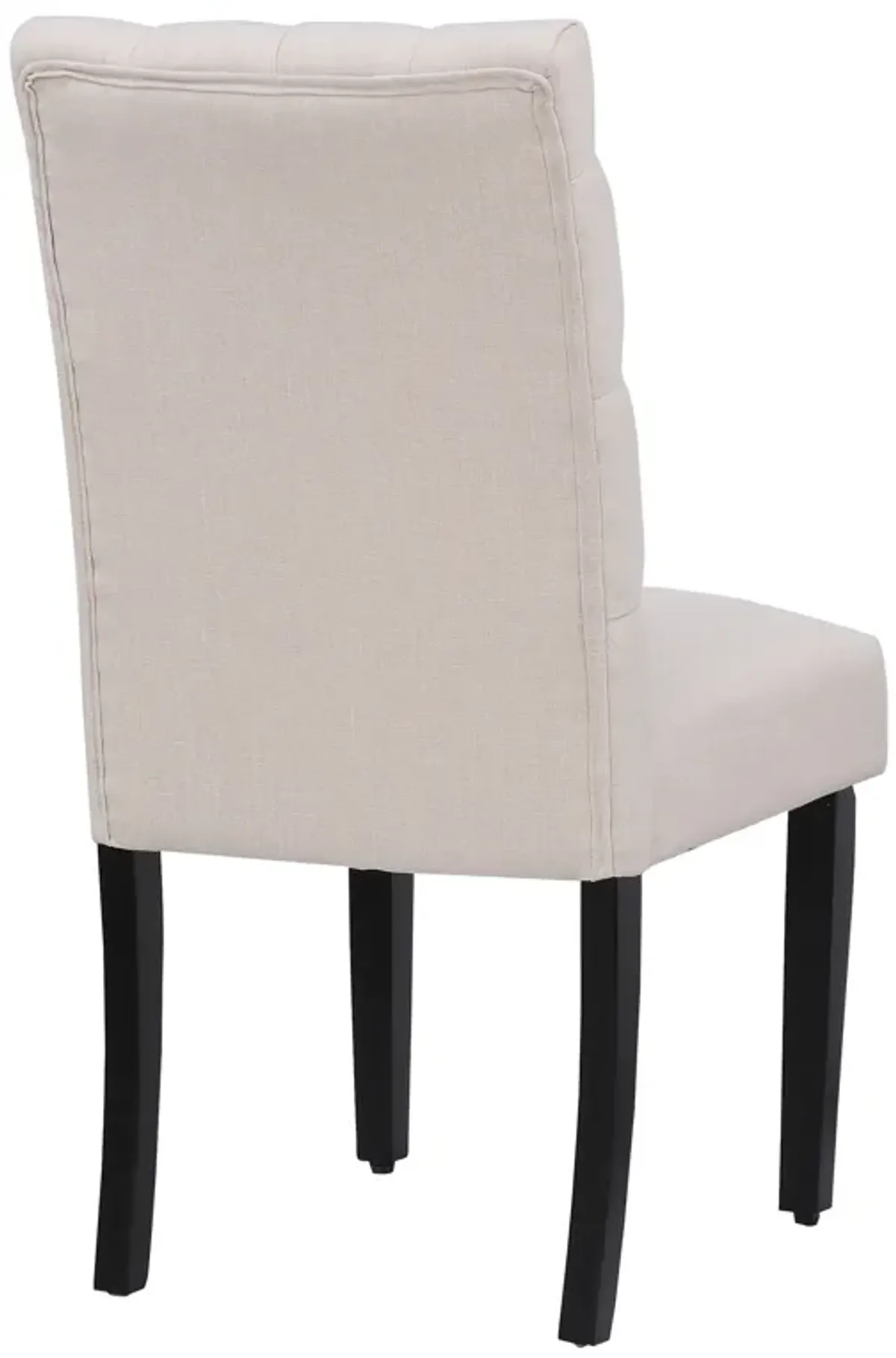 WestinTrends Upholstered Button Tufted Dining Chair