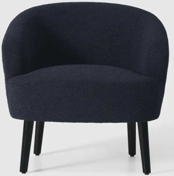 WestinTrends 29" Wide Mid Century Modern Club Barrel Accent Armchair