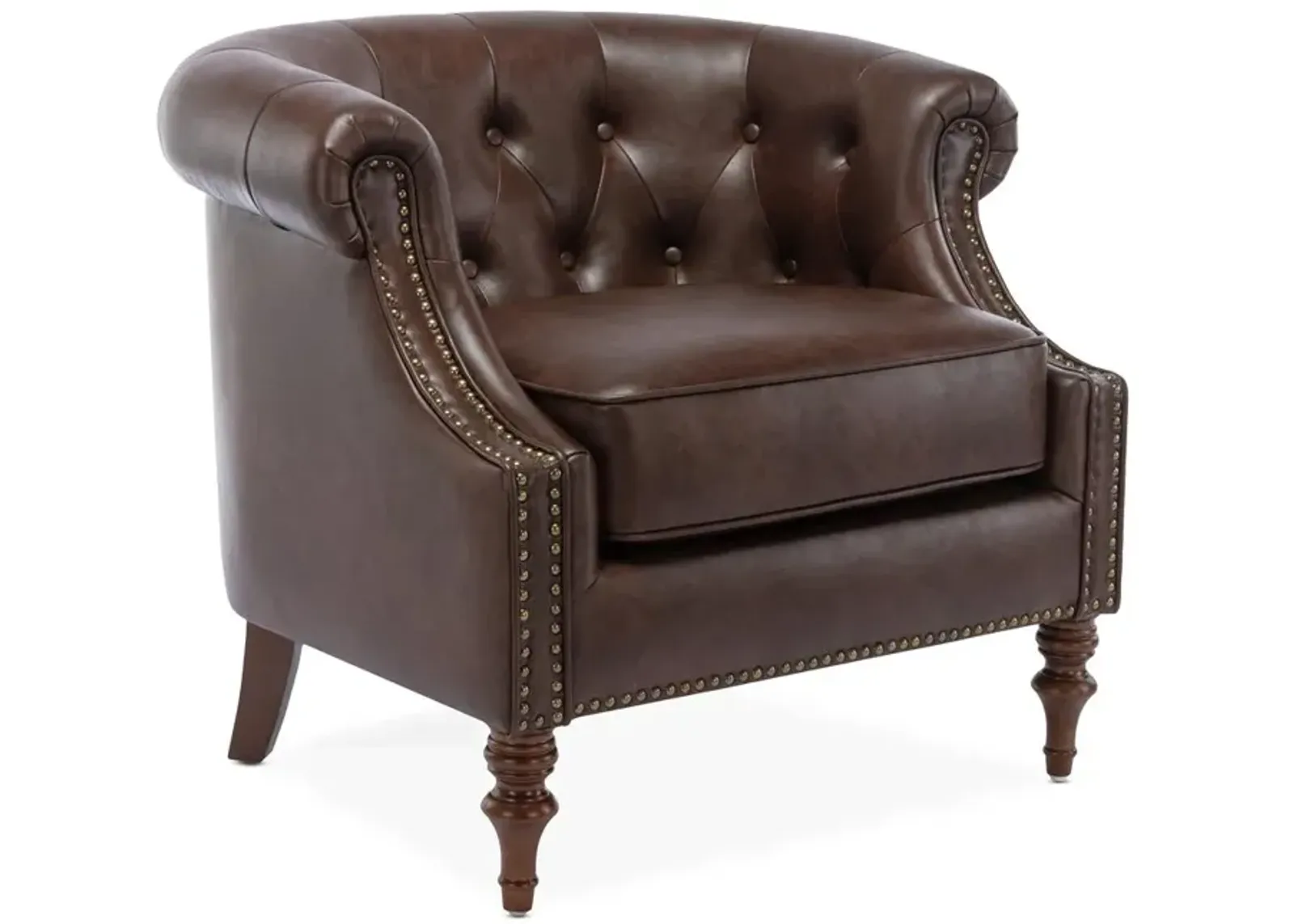 Comfort Pointe Chesterfield Button Tufted Accent Chair