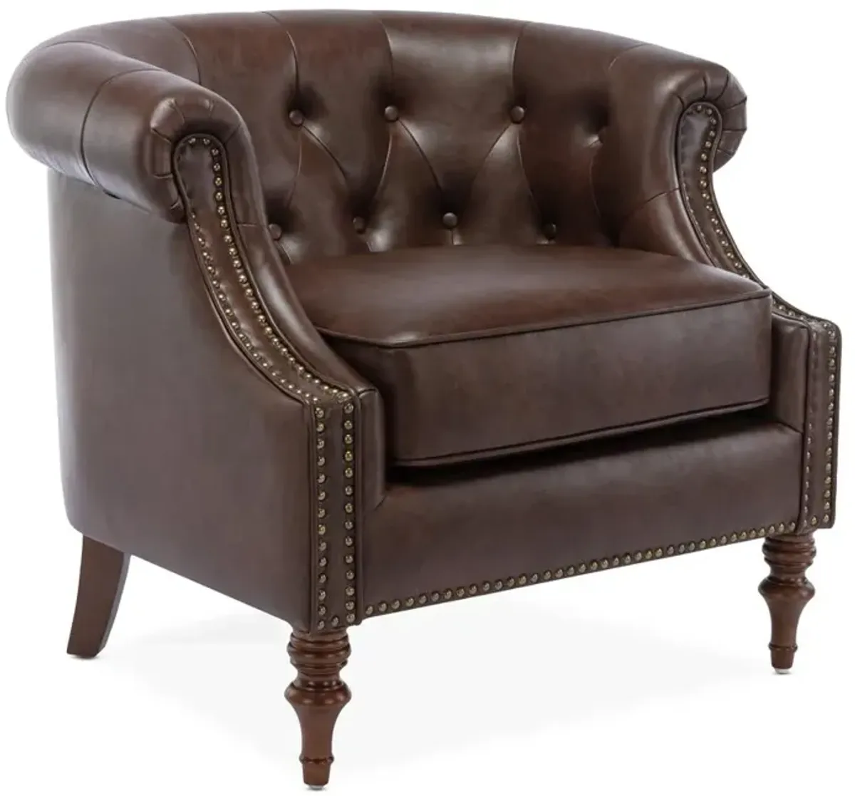 Comfort Pointe Chesterfield Button Tufted Accent Chair