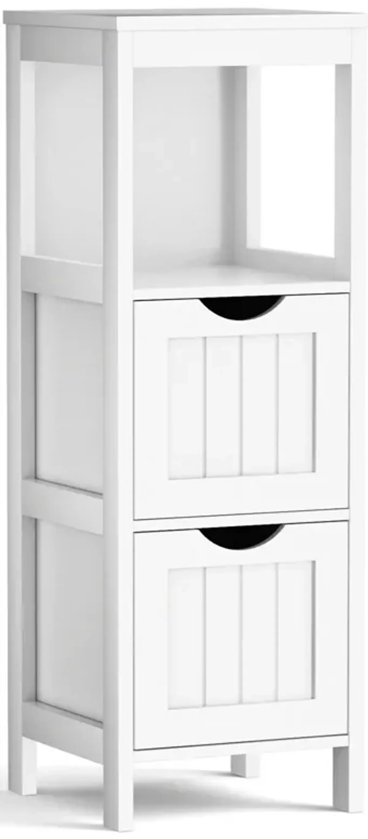 Floor Multifunction Bathroom Storage Organizer Rack with 2 Drawers