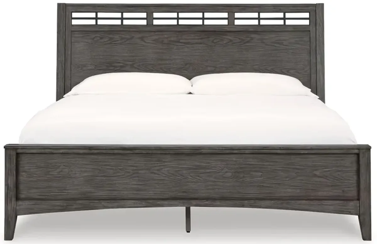 Montillan King Panel Bed