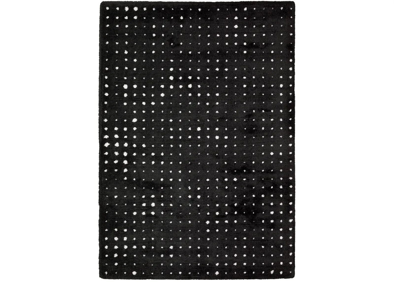 Galileo 3'10" x 5'5" Black Rug