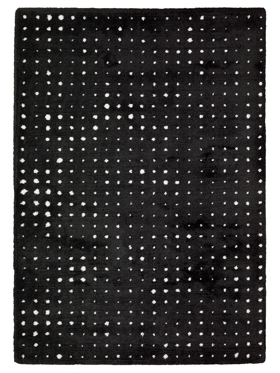 Galileo 3'10" x 5'5" Black Rug