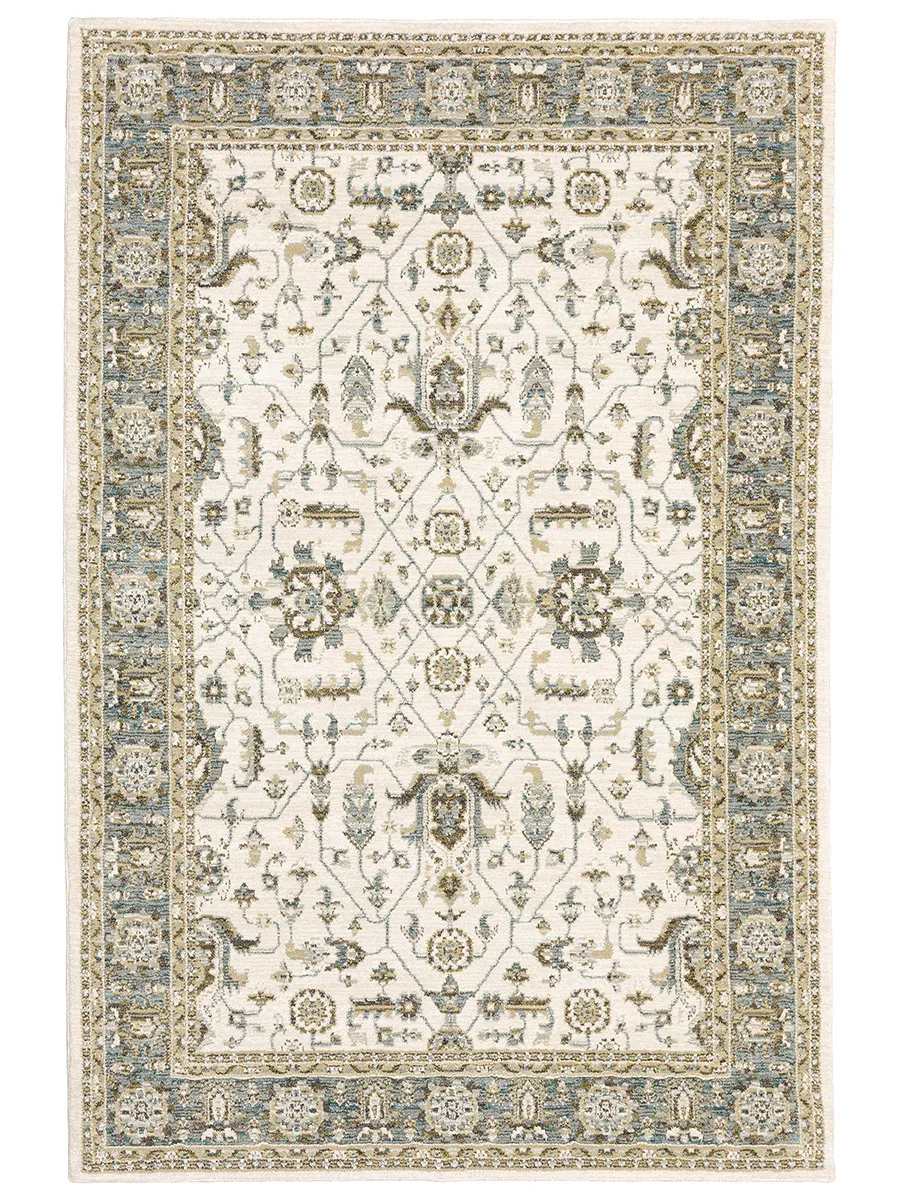 Andorra 10' x 13'2" Ivory Rug