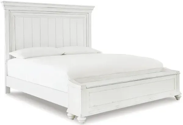 Kanwyn CK Panel Bed W/Storage Bench