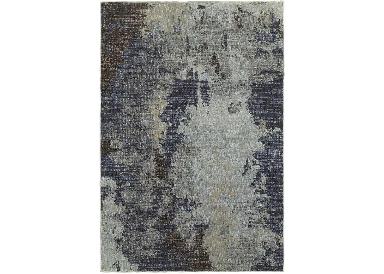 Evolution 3'3" x 5'2" Navy Rug