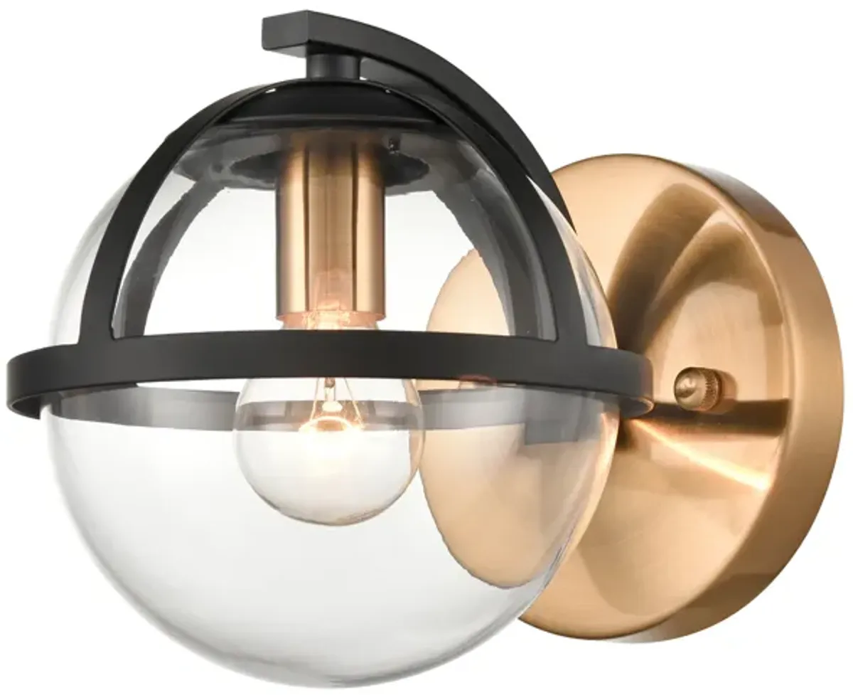 Davenay 6'' Wide 1-Light Brass Sconce