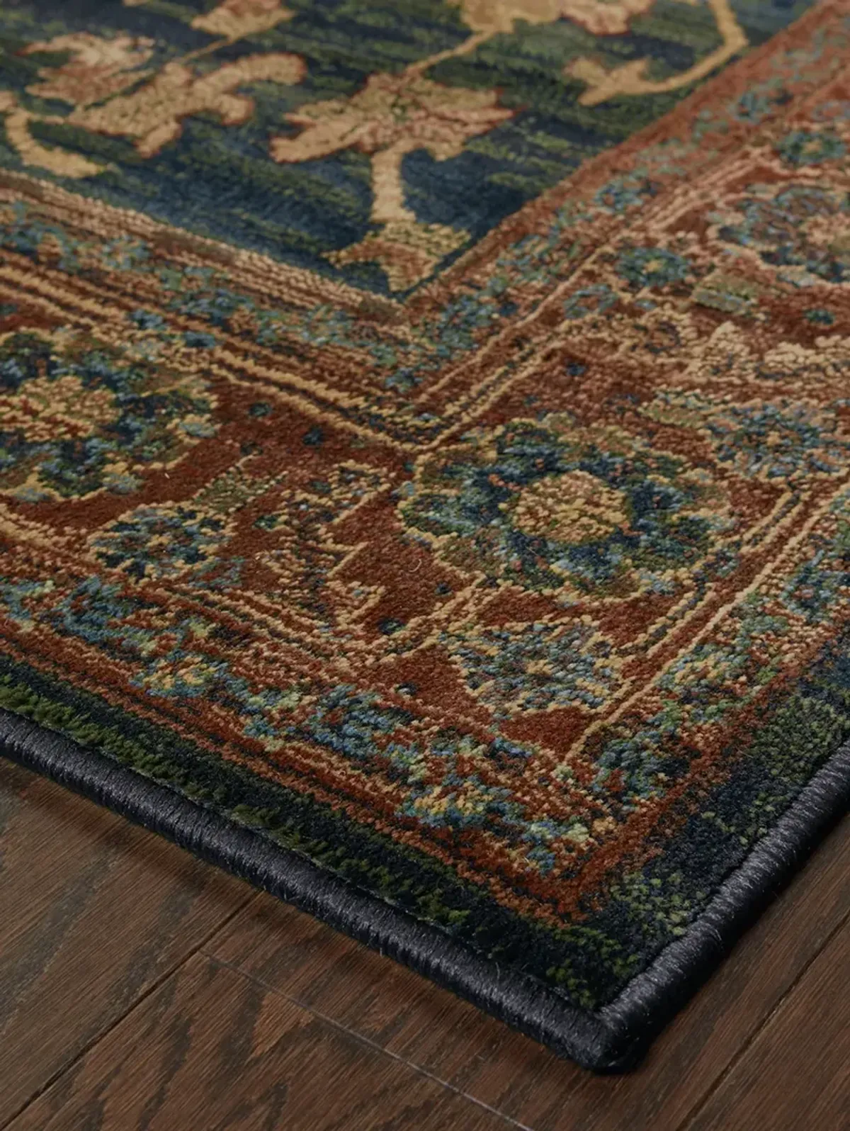 Kharma 2' x 3' Blue Rug