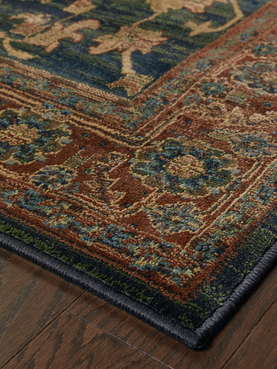 Kharma 2' x 3' Blue Rug