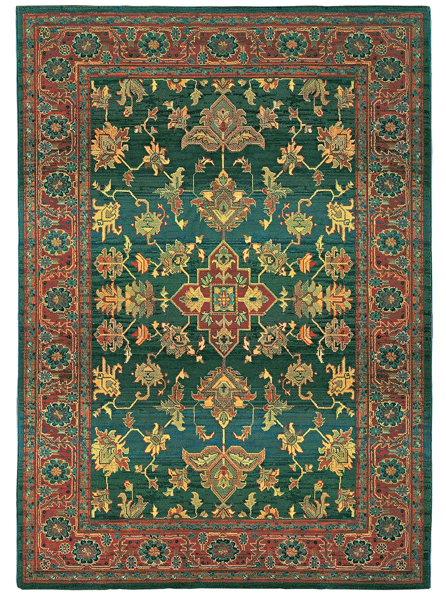 Kharma 2' x 3' Blue Rug