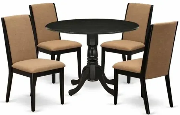 Dining Room Set Wirebrushed Black