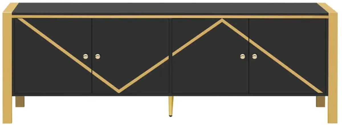 Merax Modern Minimalist TV Stand for TVs up to 75 Inches