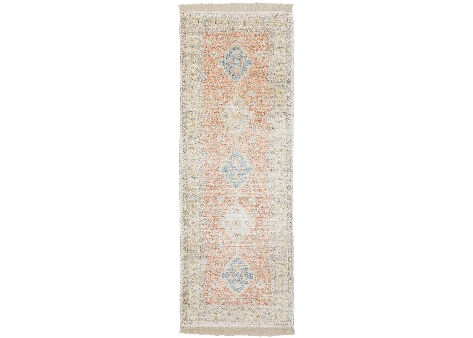 Malabar 2'6" x 8' Orange Rug