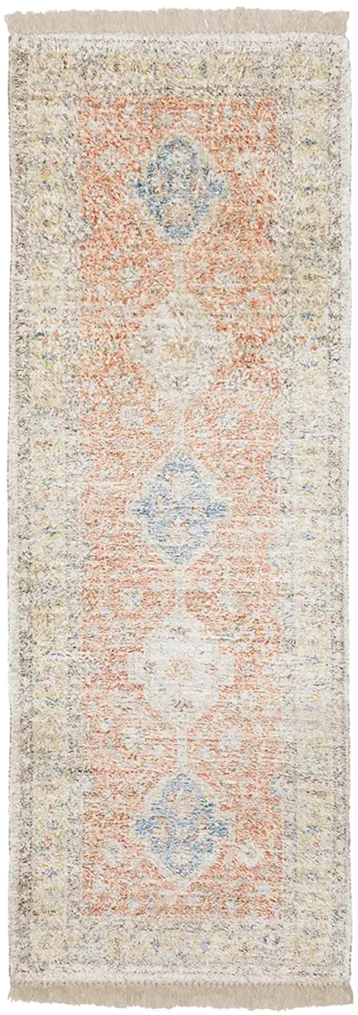 Malabar 2'6" x 8' Orange Rug