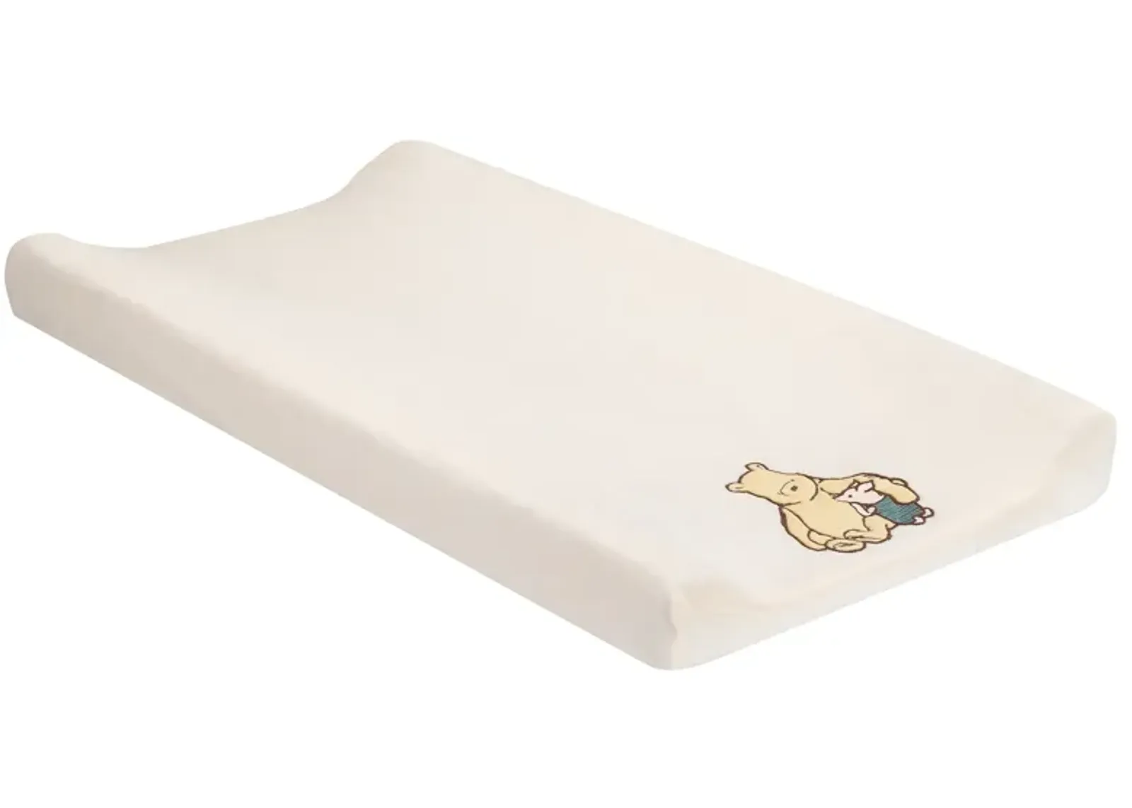 Lambs & Ivy Disney Baby Storytime Pooh Soft Creamy White Changing Pad Cover