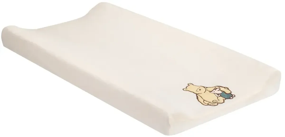 Lambs & Ivy Disney Baby Storytime Pooh Soft Creamy White Changing Pad Cover