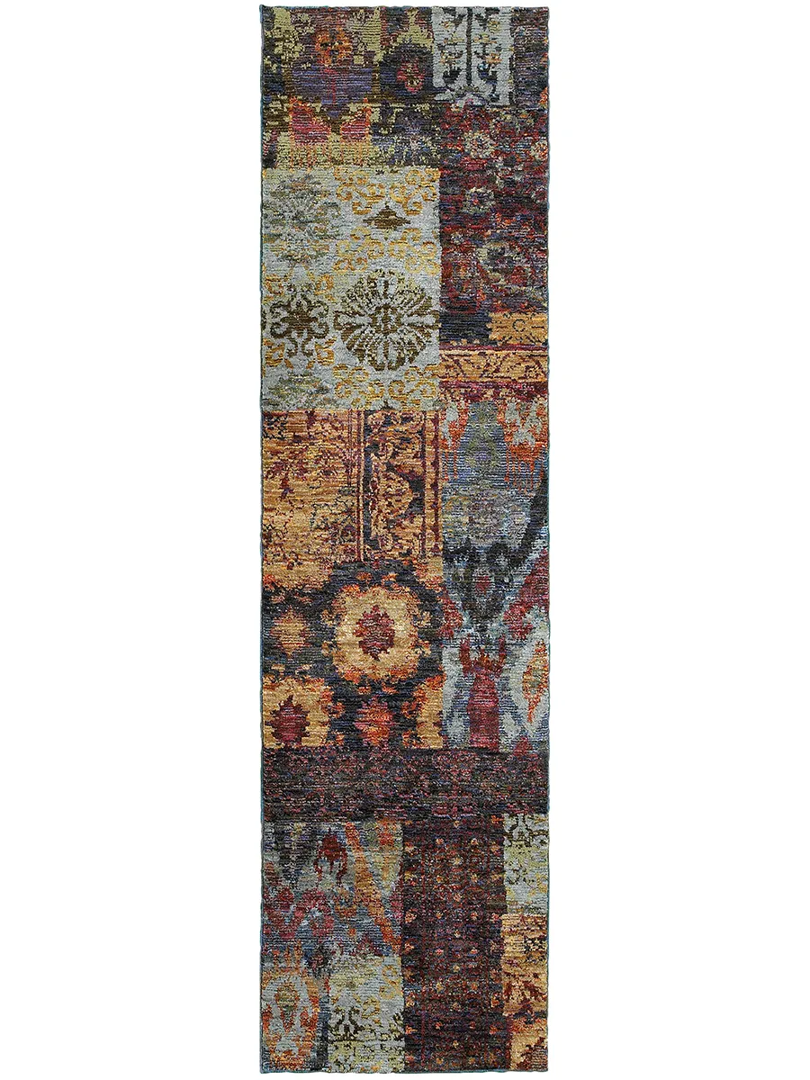 Andorra 7'10" x 10'10" Multi Rug