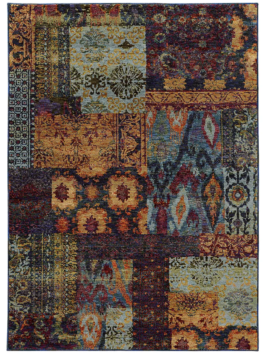 Andorra 7'10" x 10'10" Multi Rug