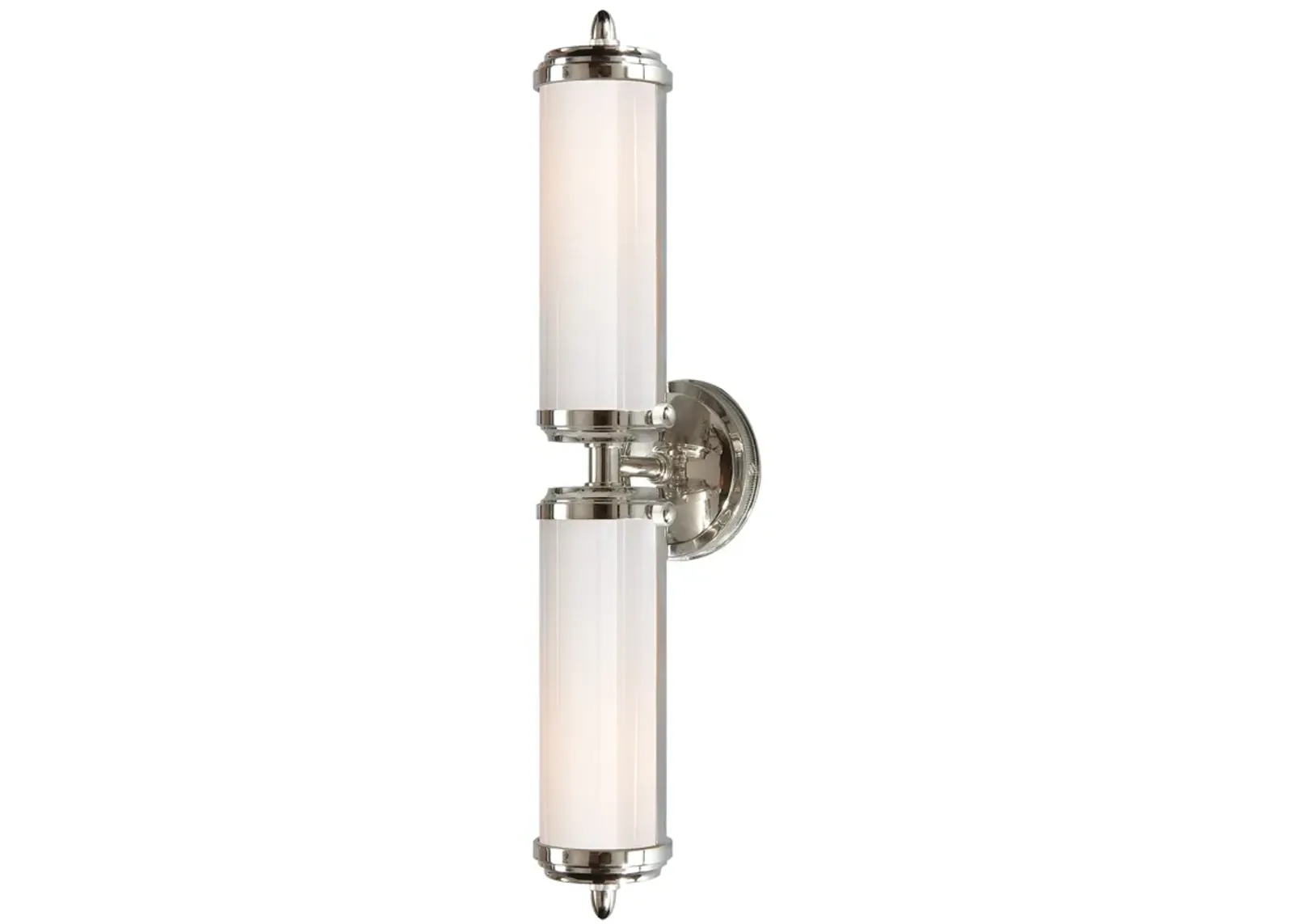 Merchant Double Bath Light in Chrome