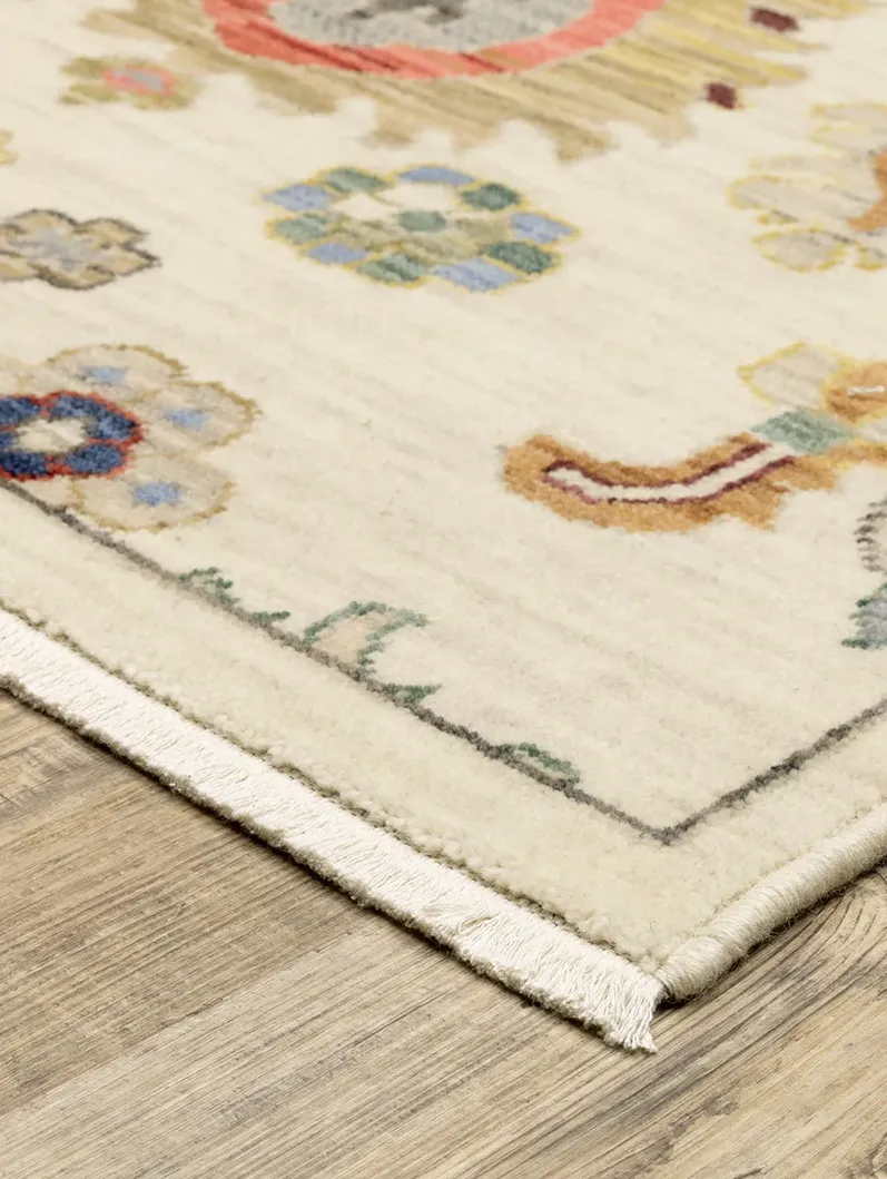 Lucca 2' x 3' Ivory Rug