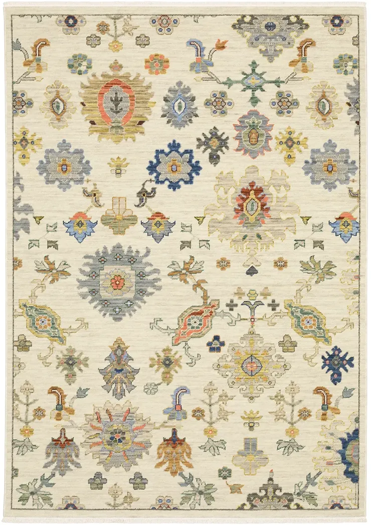 Lucca 2' x 3' Ivory Rug