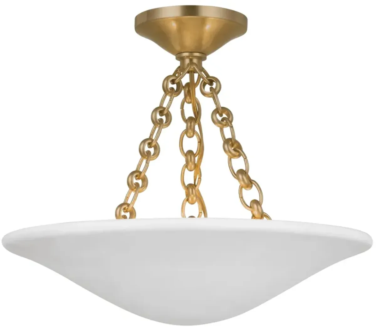 Mollino 16" Semi Flush Mount